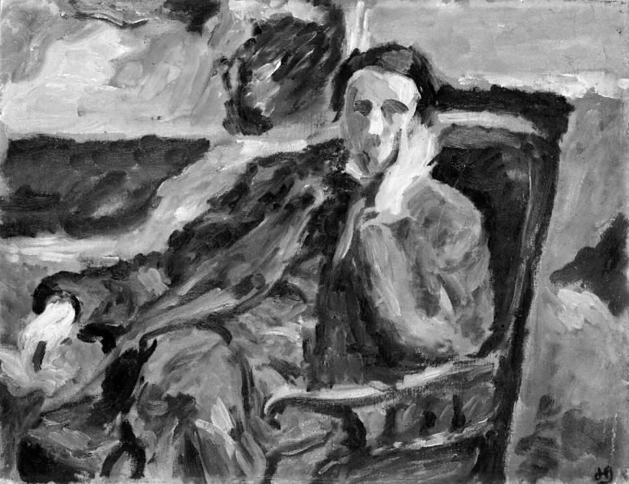 The Painter Sigurd Swane by Harald Giersing