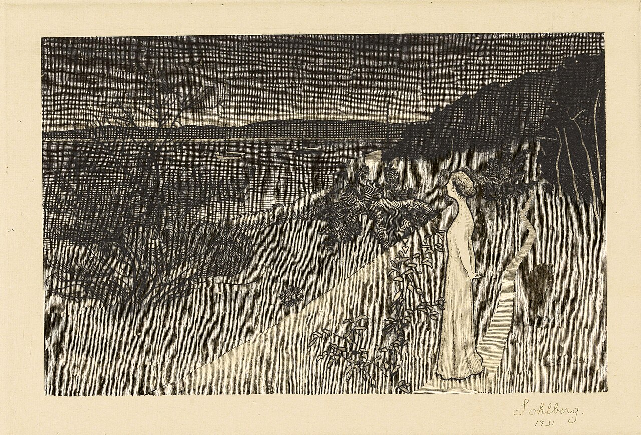 The Silence II by Harald Sohlberg