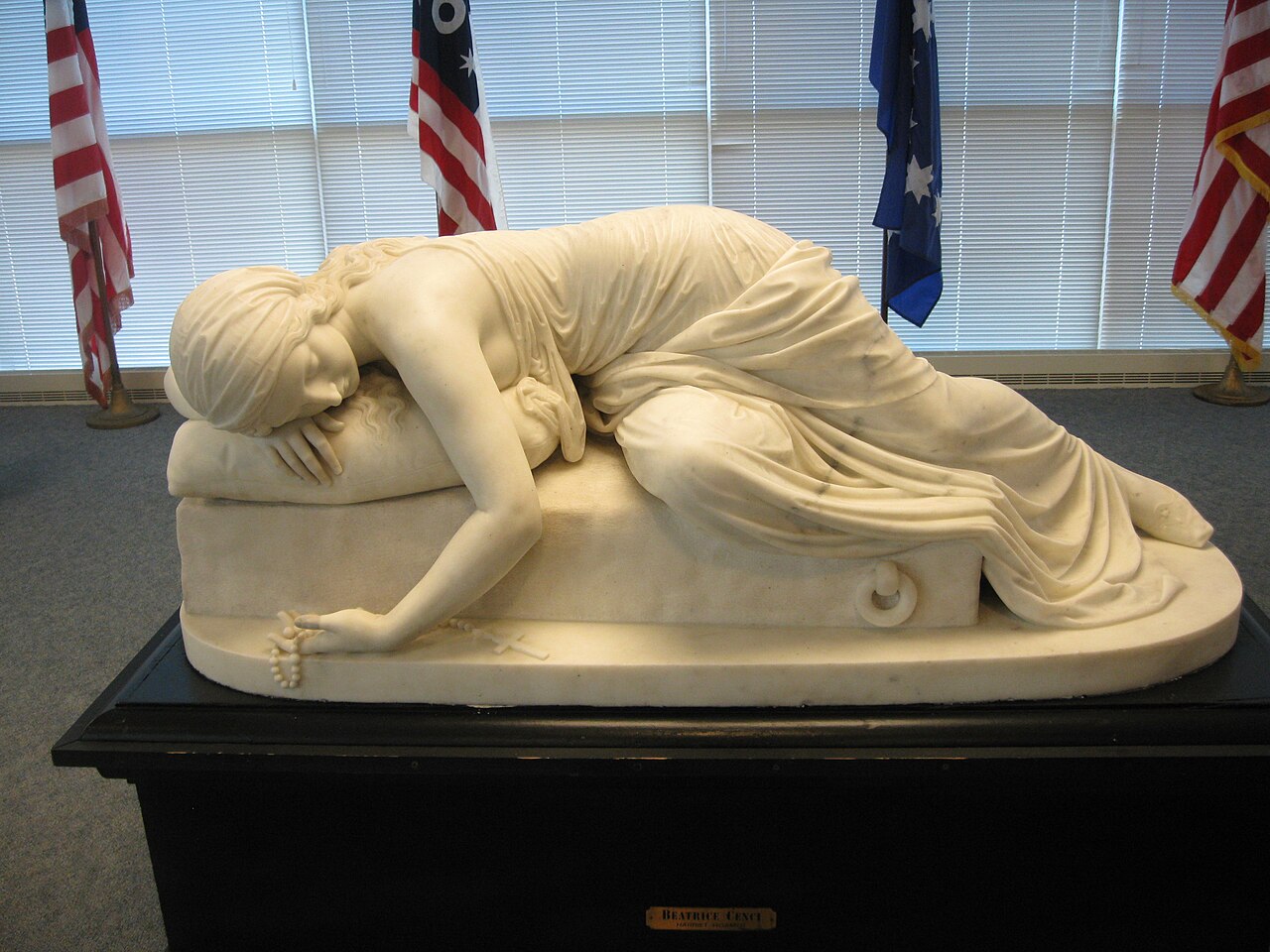 Beatrice Cenci by Harriet Hosmer