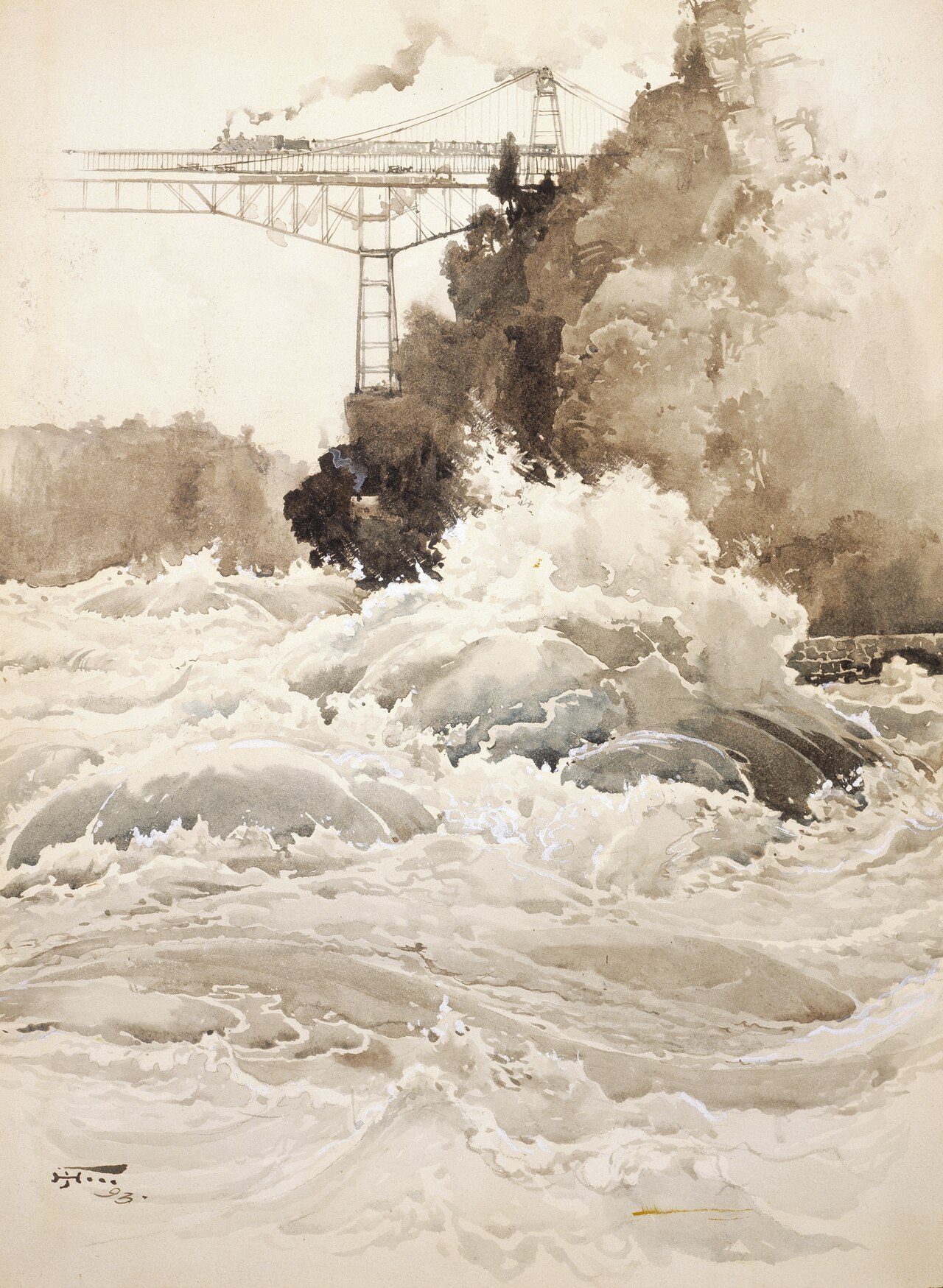 The Whirlpool Rapids by Harry Fenn
