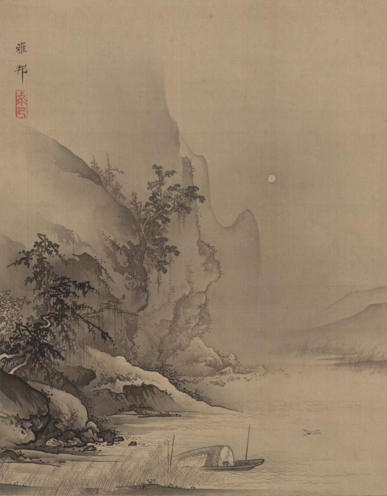 The Second Ode on the Red Cliff by Hashimoto Gahō
