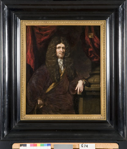 Portret of Adriaen Schagen (1633-1699) by Heiman Dullaart