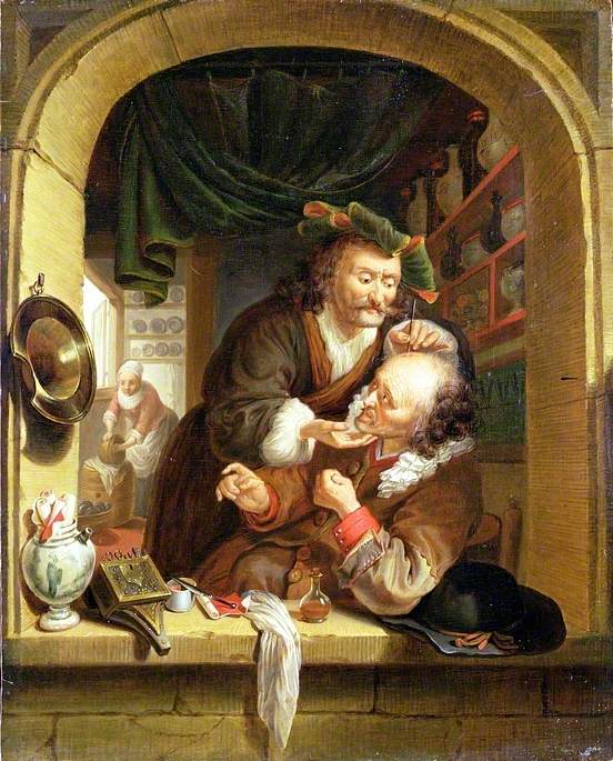 The Barber Surgeon by Heiman Dullaart