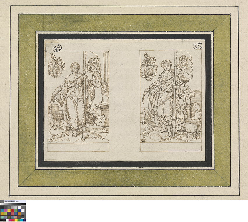 Chastity and Humility by Heinrich Aldegrever