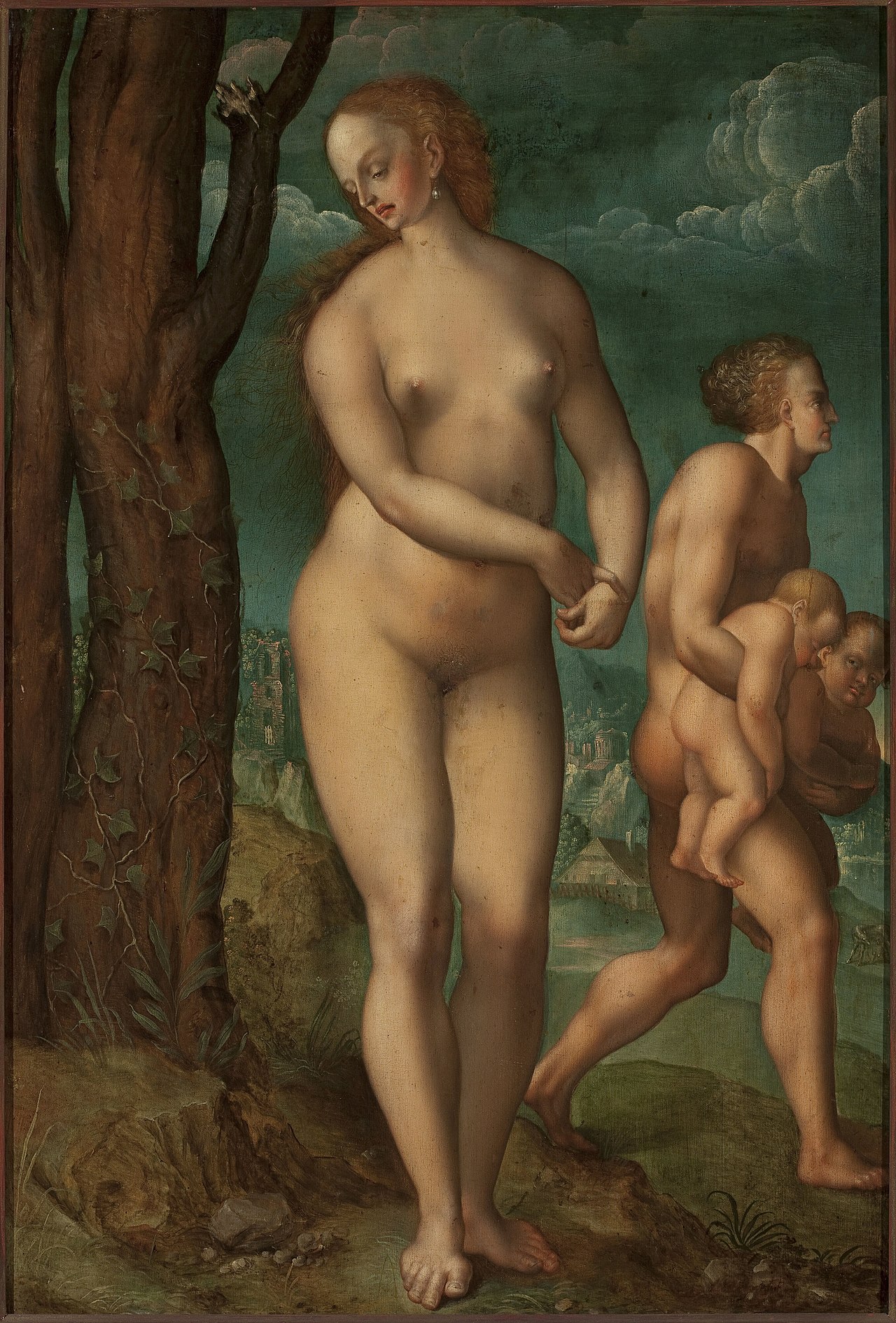 Rhea Silvia by Heinrich Aldegrever
