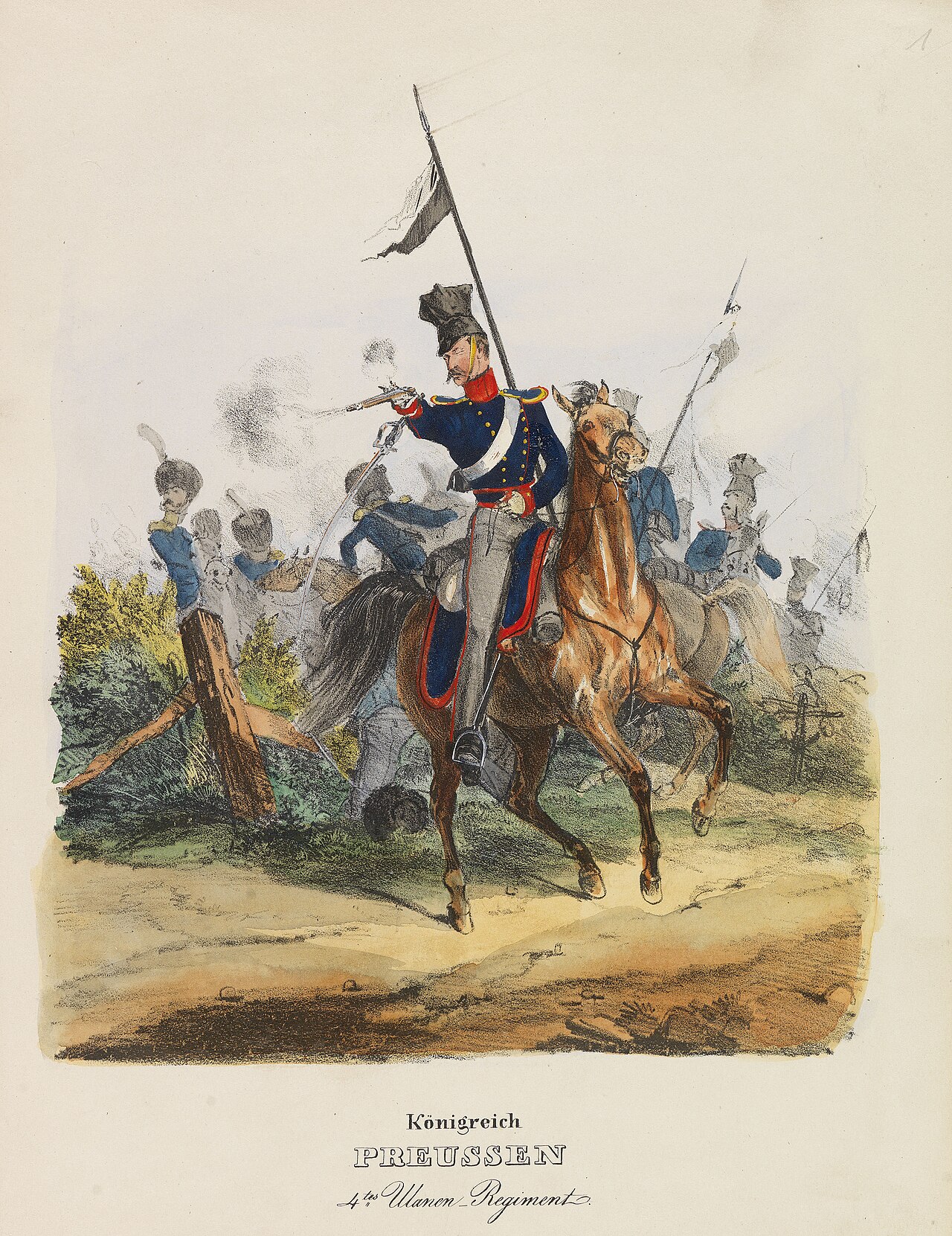 Das deutsche Bundesheer in characteristischen Gruppen by Heinrich Ambros Eckert