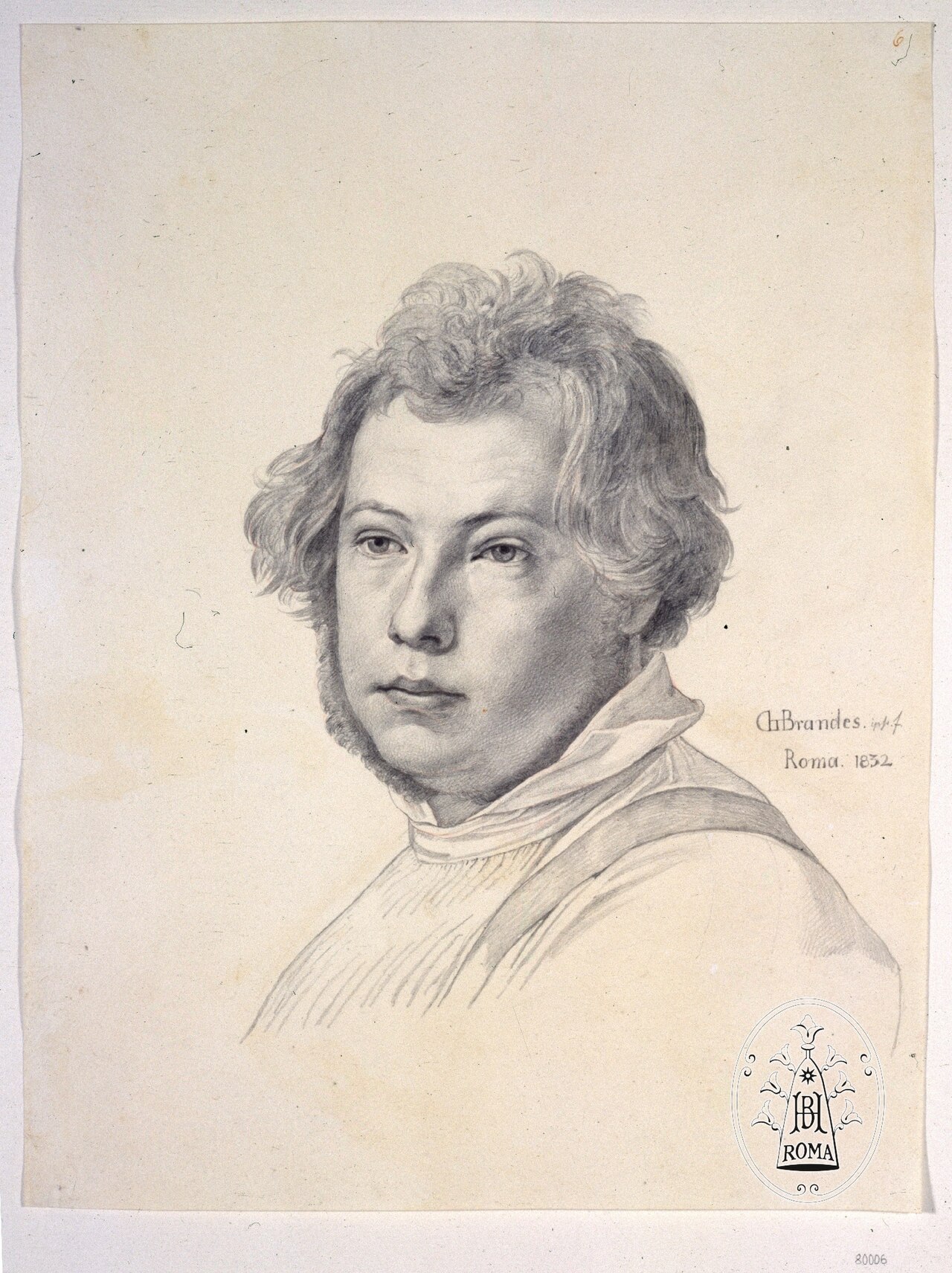 Portrait of Heinrich Brandes
