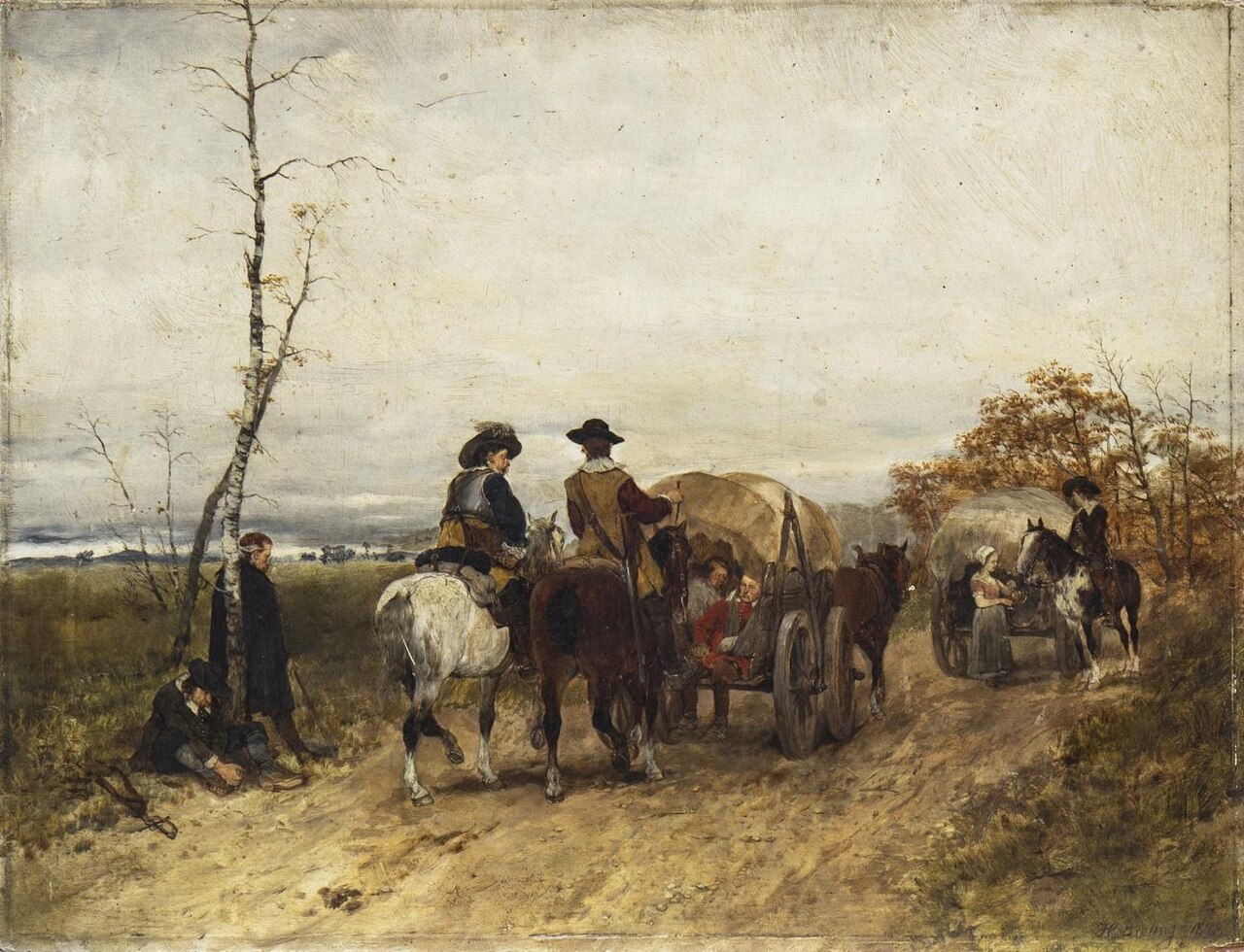 Apres la Bataille by Heinrich Breling