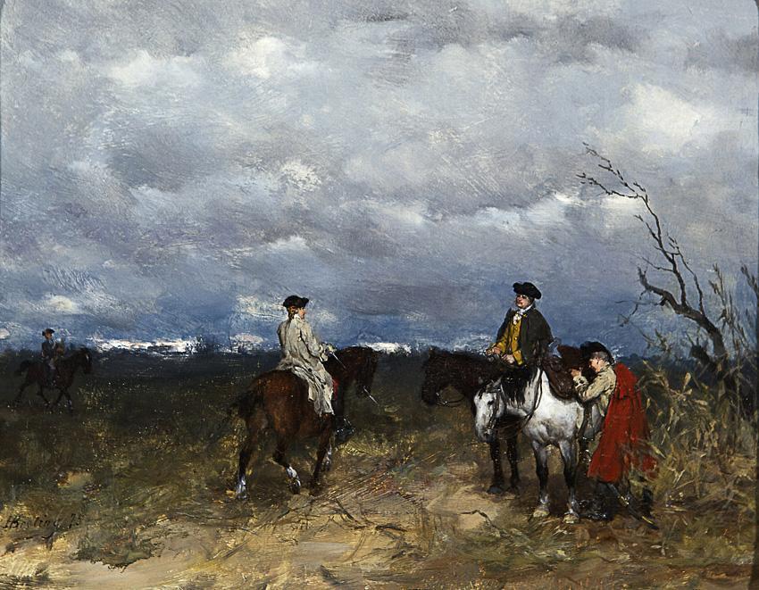 Equestrian by Heinrich Breling