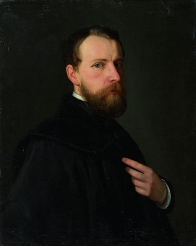 Portrait of Heinrich Hofmann