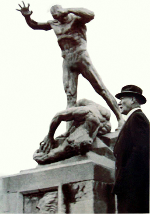 Büyük Utku Monument by Heinrich Krippel