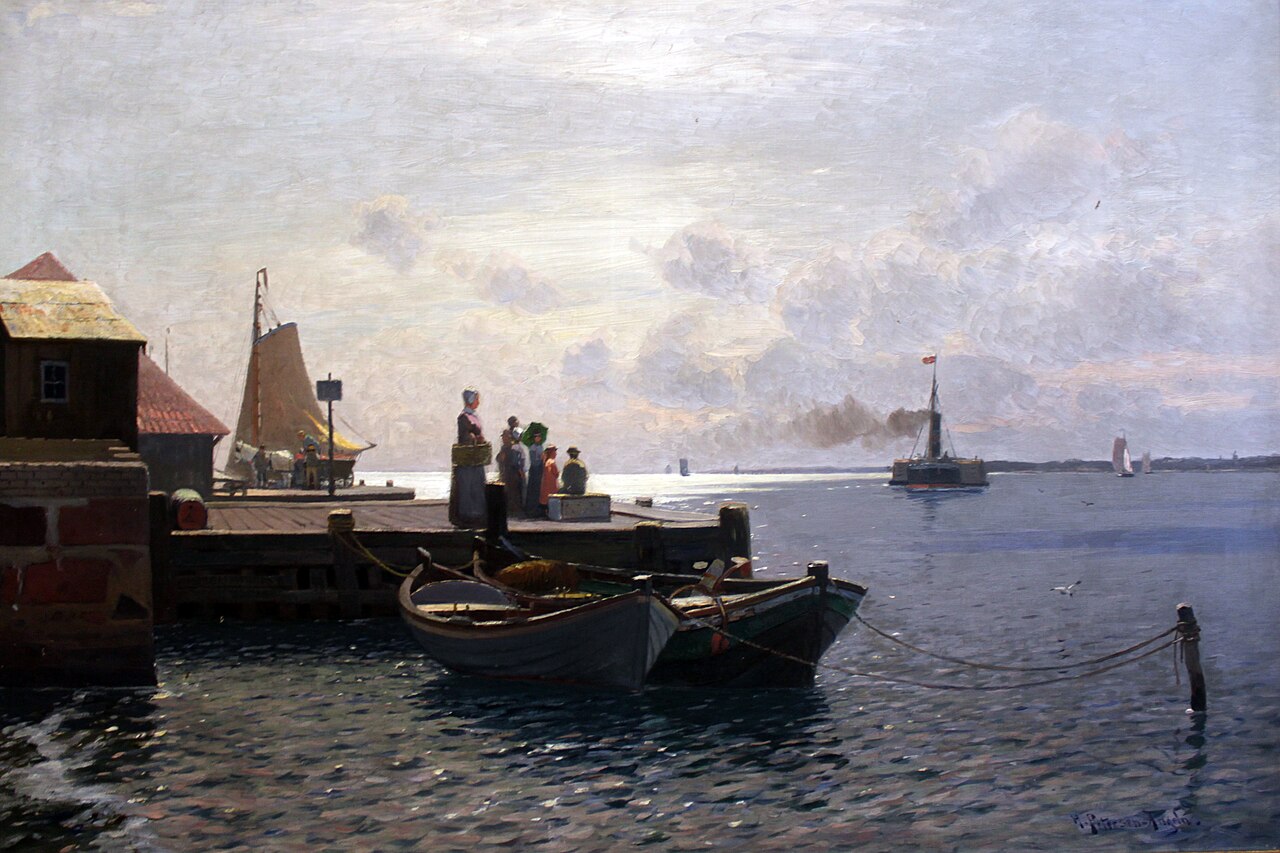 In Ekensund by Heinrich Petersen-Angeln