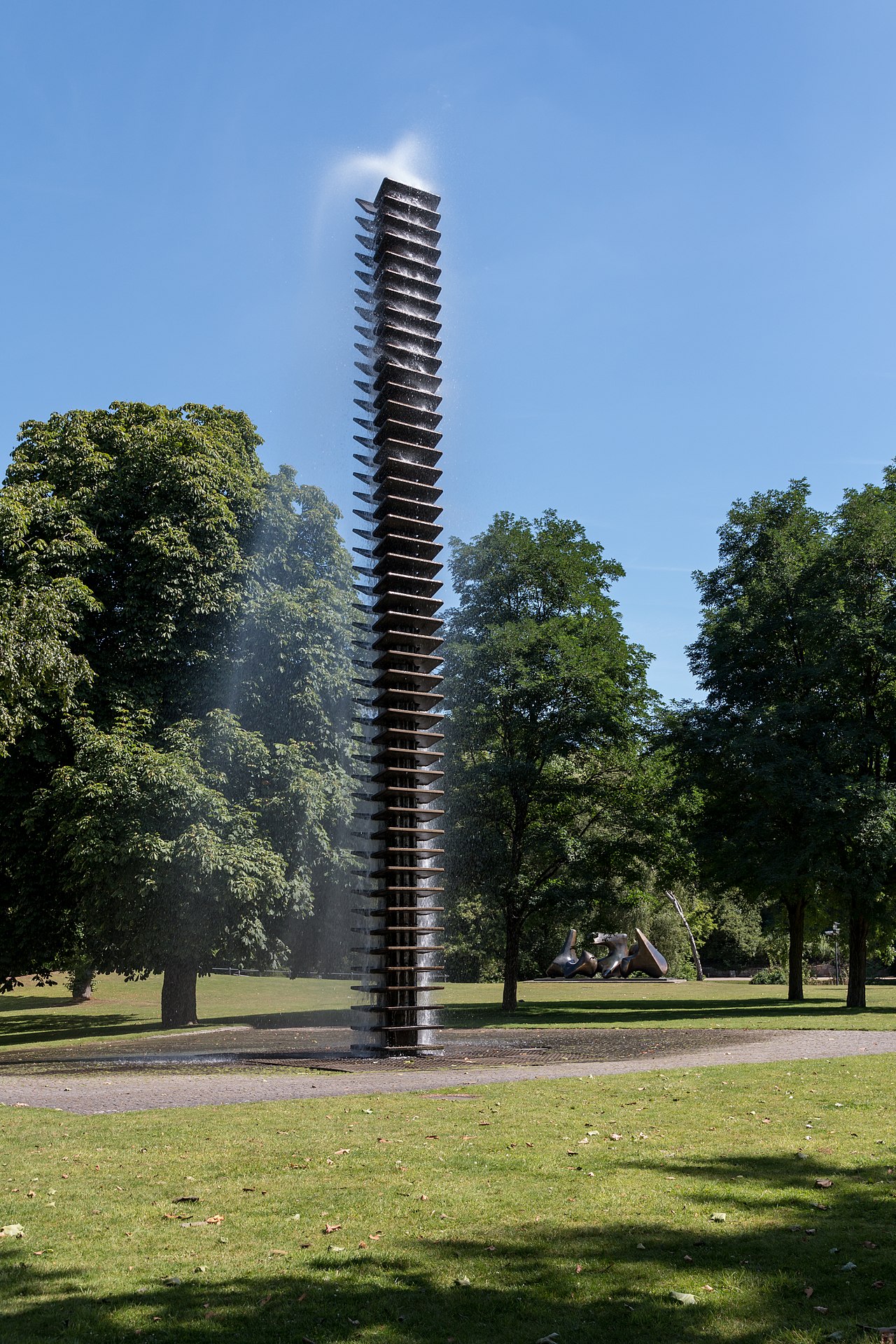 Wasserplastik by Heinz Mack