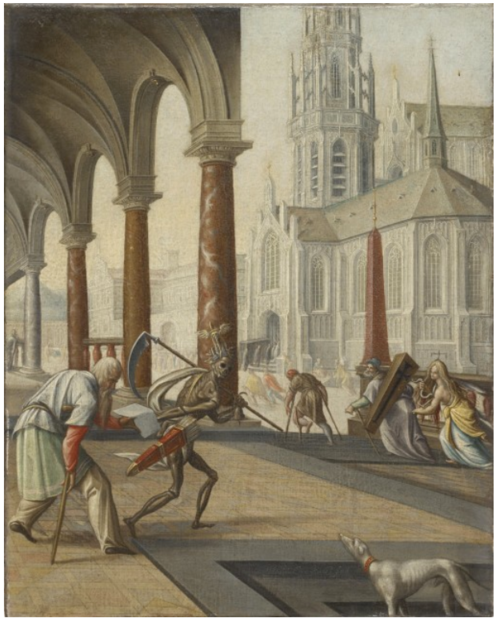 Allegory of Death by Hendrick Aerts