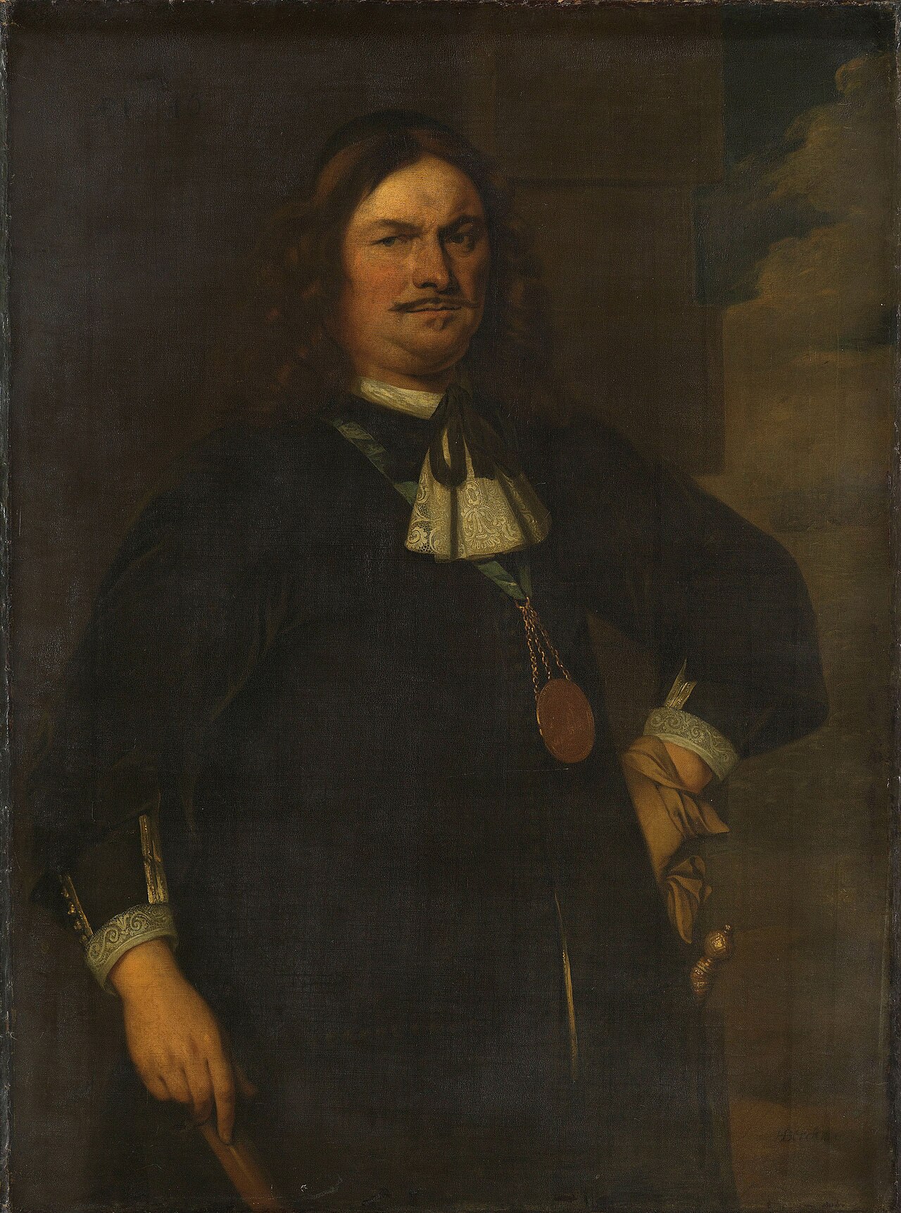 Adriaen Banckert, Vice Admiral of Zeeland by Hendrick Berckman