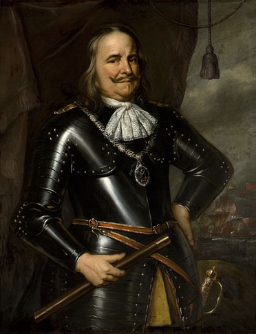 Portrait of Michiel Adriaensz. de Ruyter (1607-1676) by Hendrick Berckman