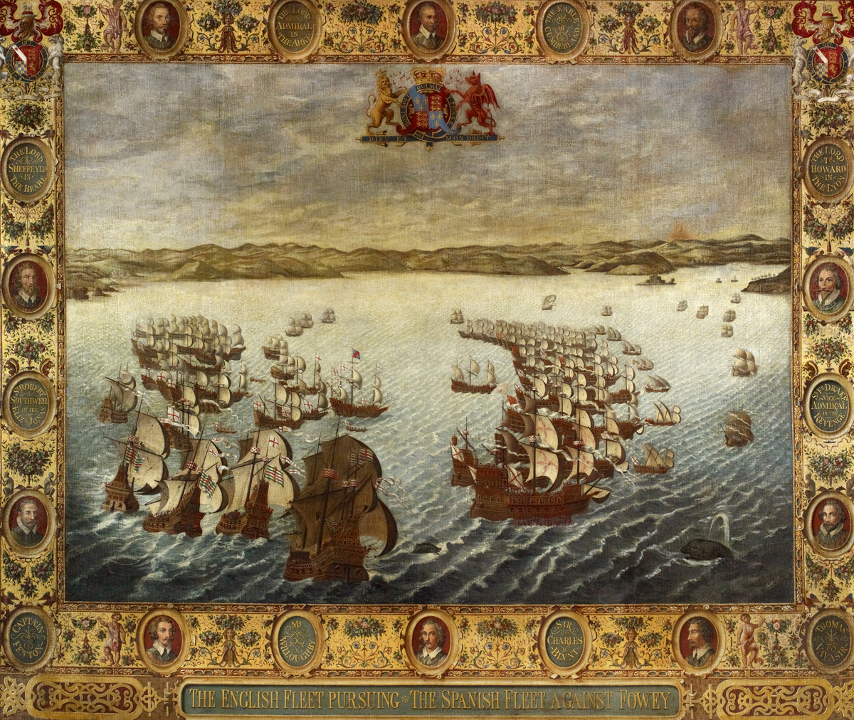 Armada tapestries by Hendrick Cornelisz Vroom