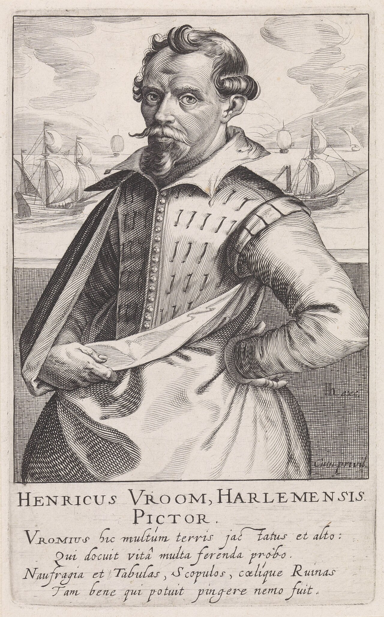 Portrait of Hendrick Cornelisz Vroom