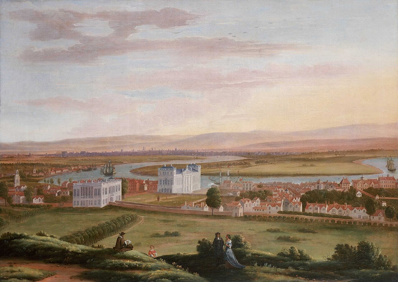 A View of Greenwich and the Queen's House from the South-East by Hendrick Danckerts