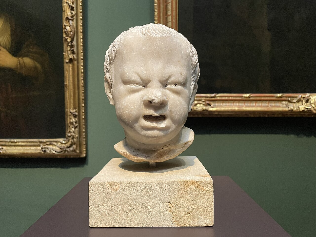 Head of a crying boy by Hendrick de Keyser