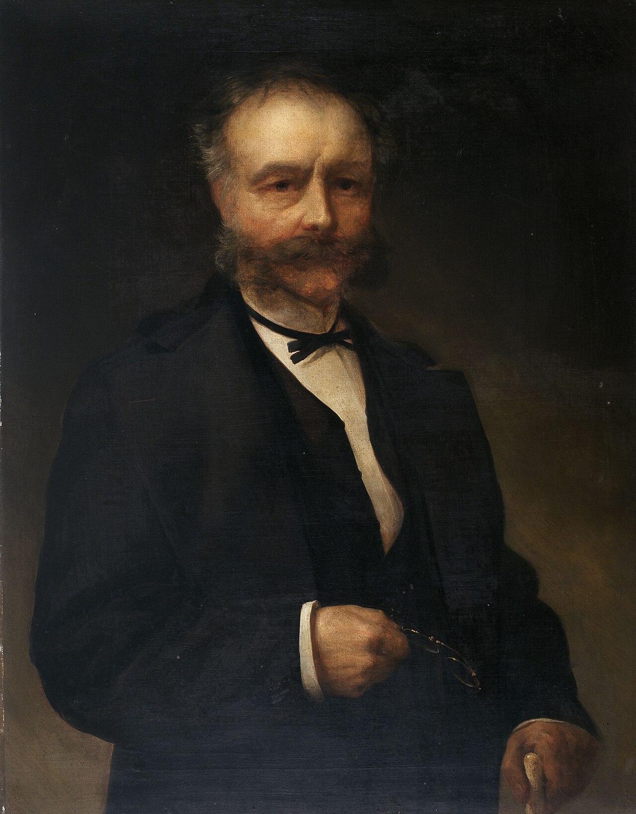 Portrait of a Man (probably Portrait of Hippoliet Van Peene) by Hendrick Joseph Dillens