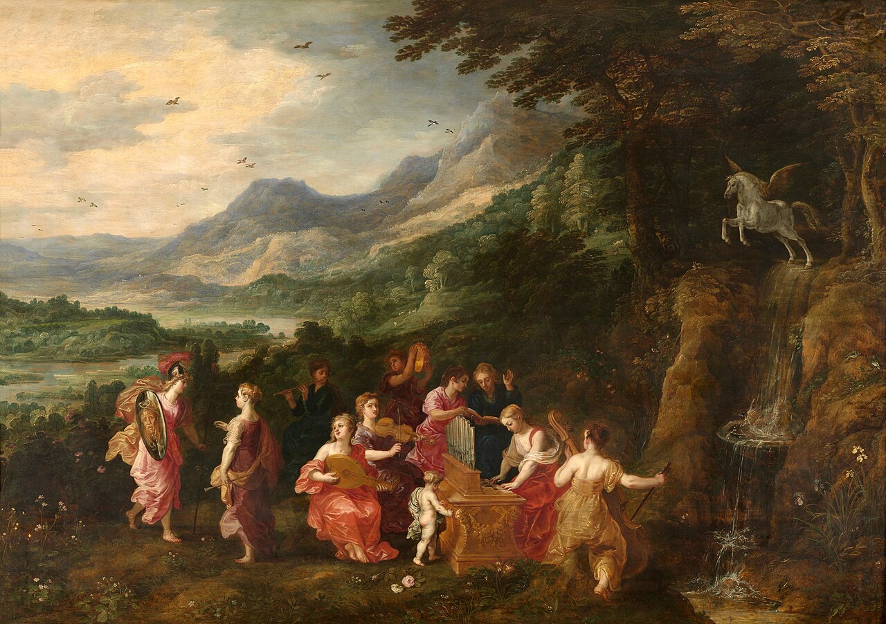 Minerva Visits the Muses by Hendrick van Balen the Elder