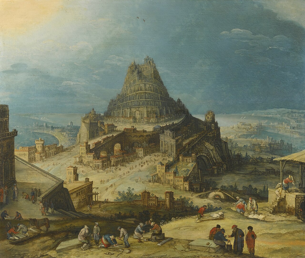 The Tower of Babel by Hendrick van Cleve III