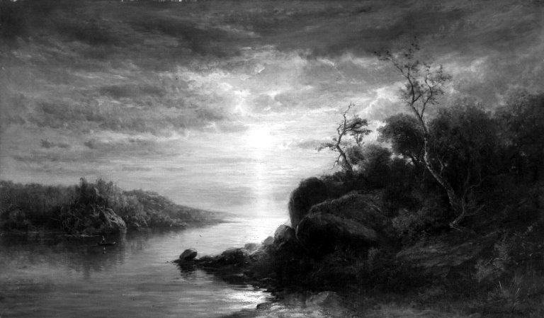 Landscape by Hendrik Dirk Kruseman van Elten