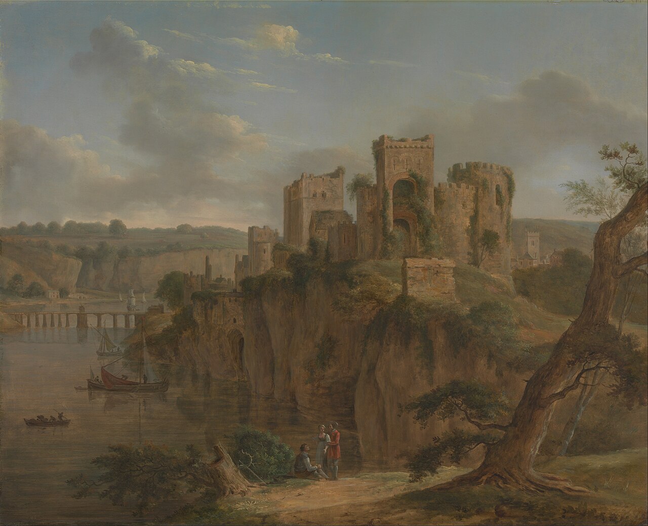 Chepstow Castle by Hendrik-Frans De Cort