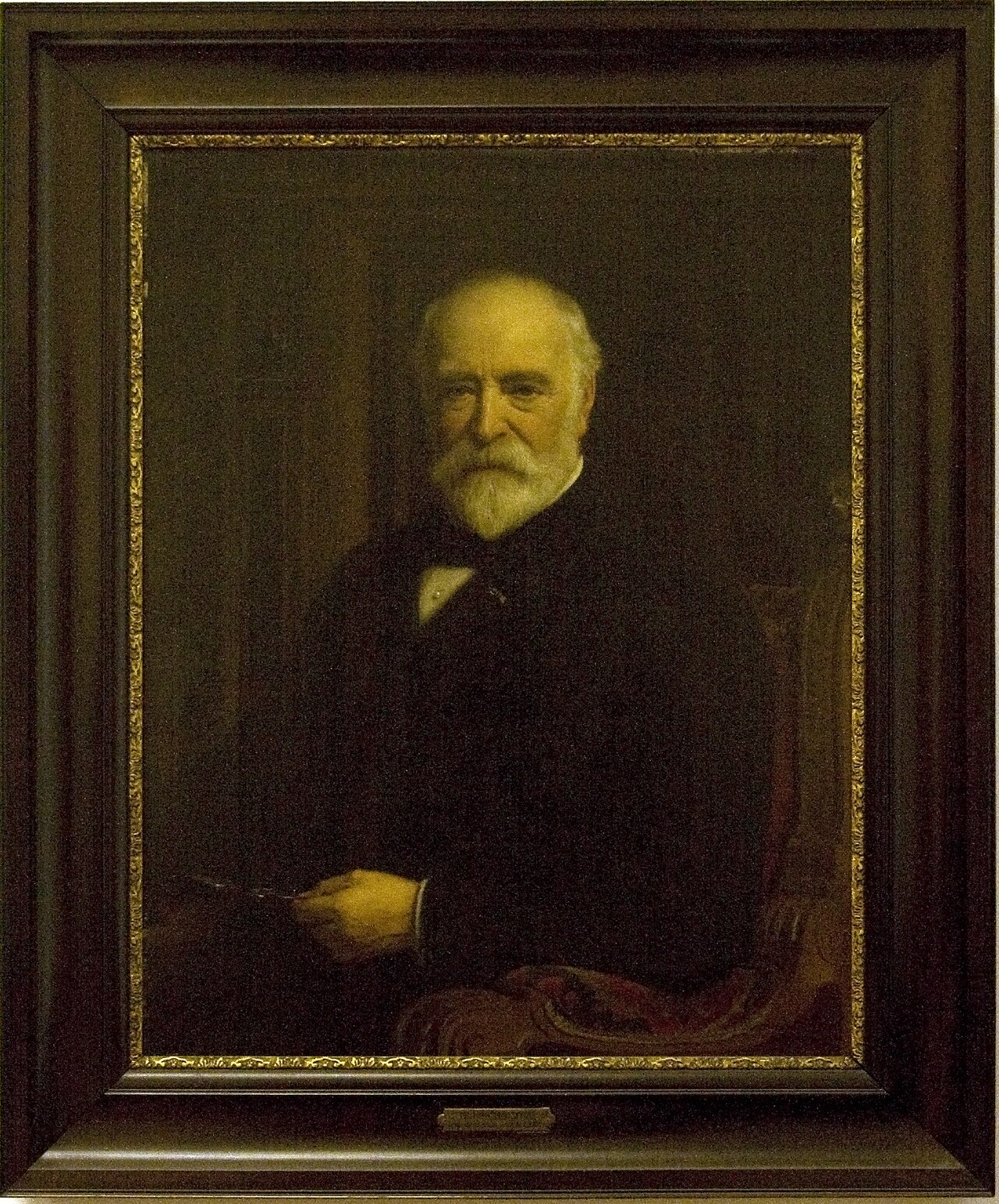 Self-portrait Hendrik Jacobus Scholten by Hendrik Jacobus Scholten