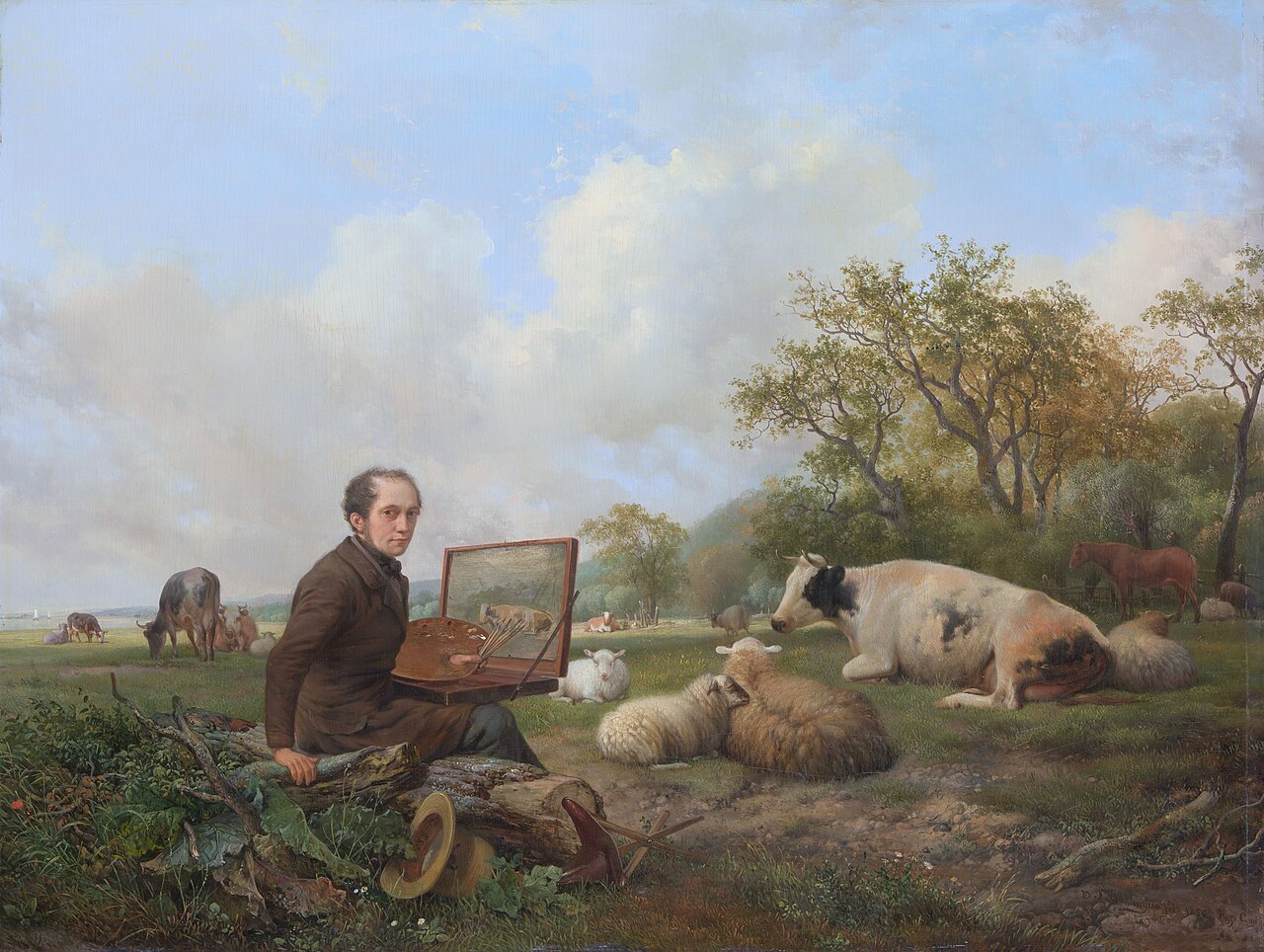 Portrait of Hendrik van de Sande Bakhuyzen