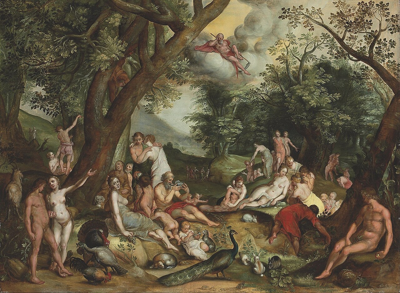 The Golden Age by Hendrik van der Borcht the elder