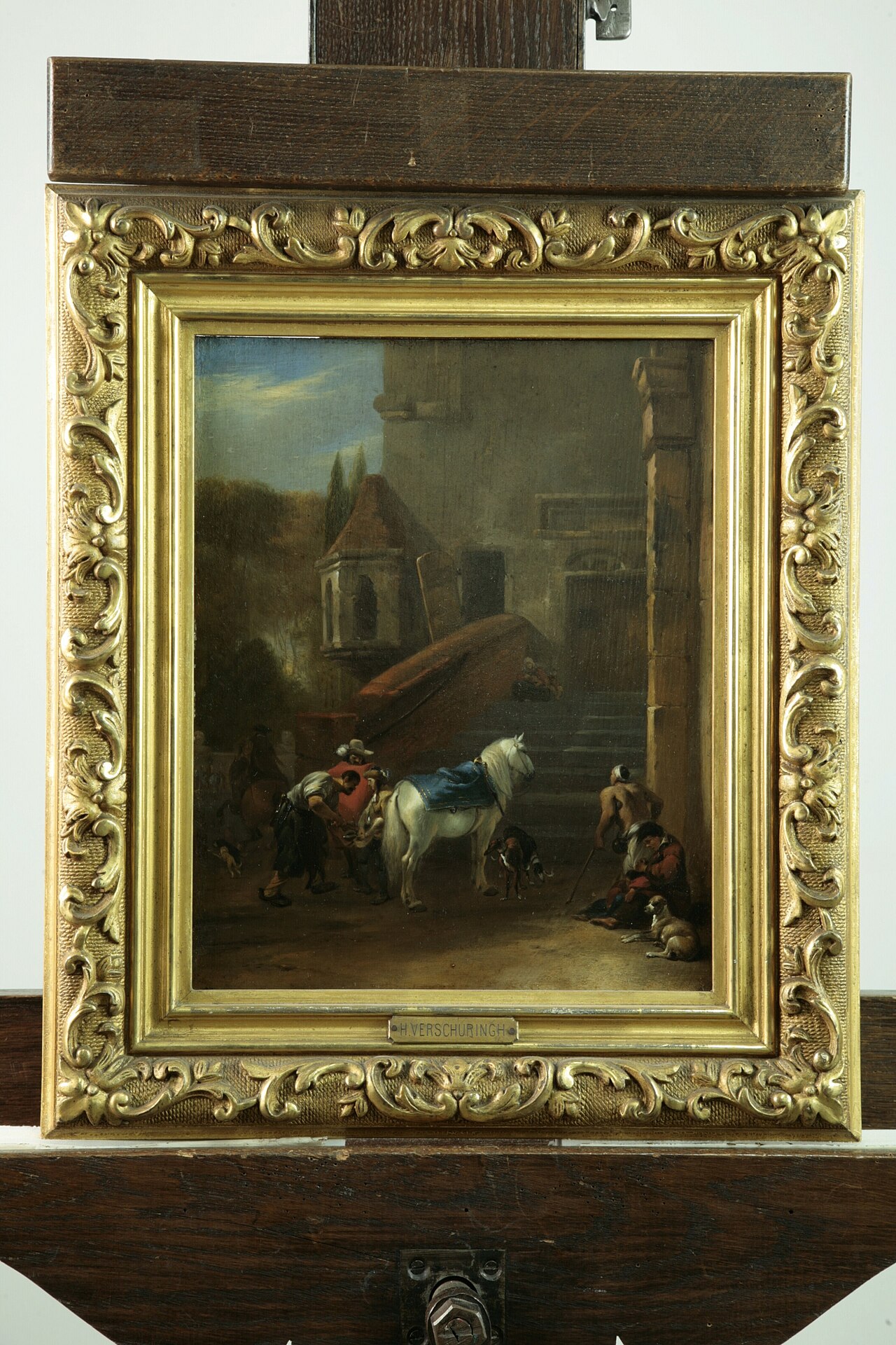 The Farrier by Hendrik Verschuring