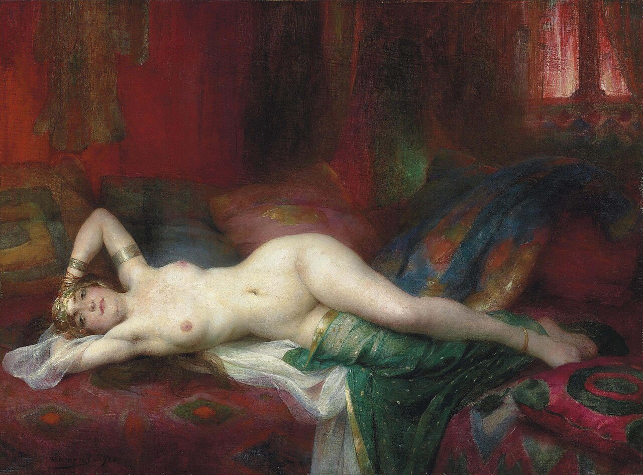 Odalisque by Henri Adrien Tanoux