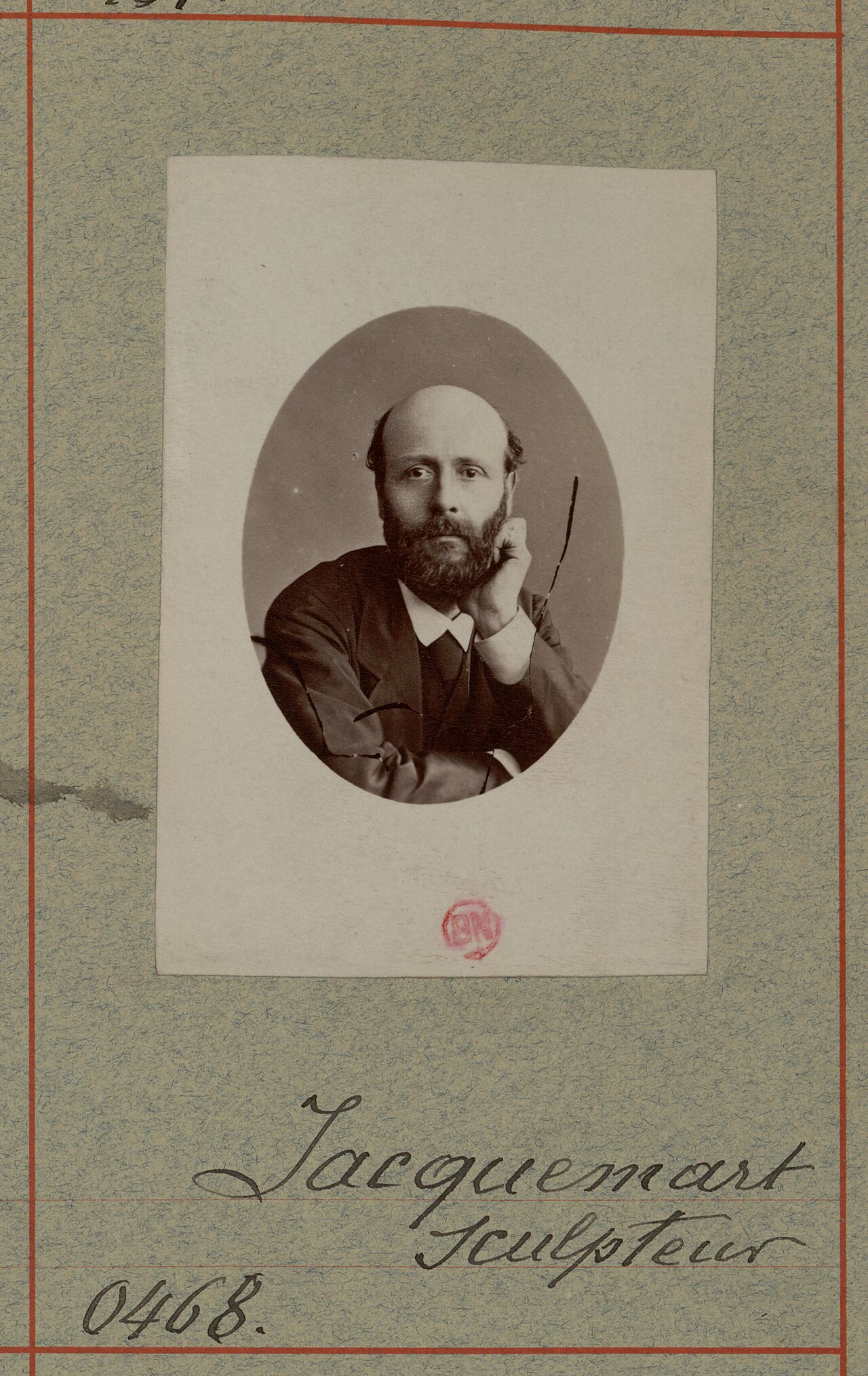 Portrait of Henri Alfred Jacquemart