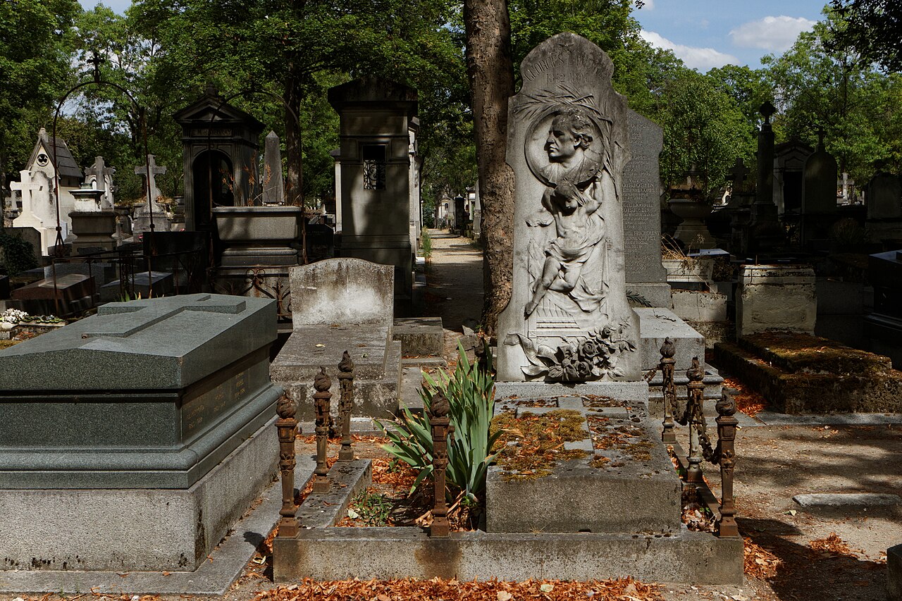 Grave of Lamothe by Henri Allouard