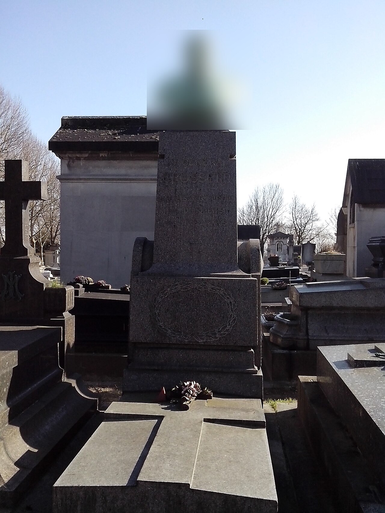 Grave of Paul François Grossetti by Henri Bouchard