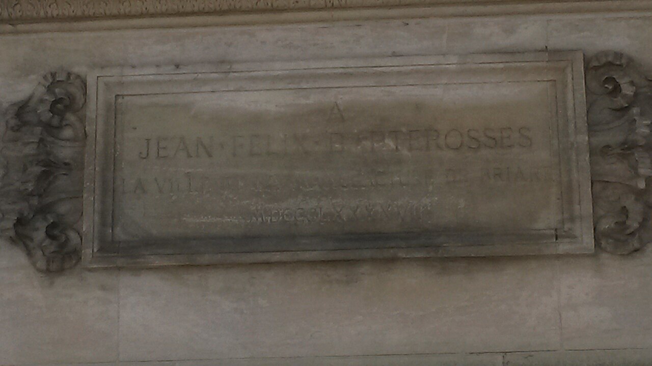 Monument à Jean-Félix Bapterosses by Henri Chapu