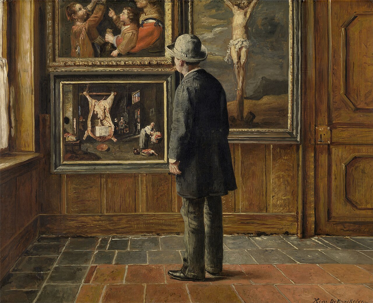 The Picture Lover by Henri de Braekeleer