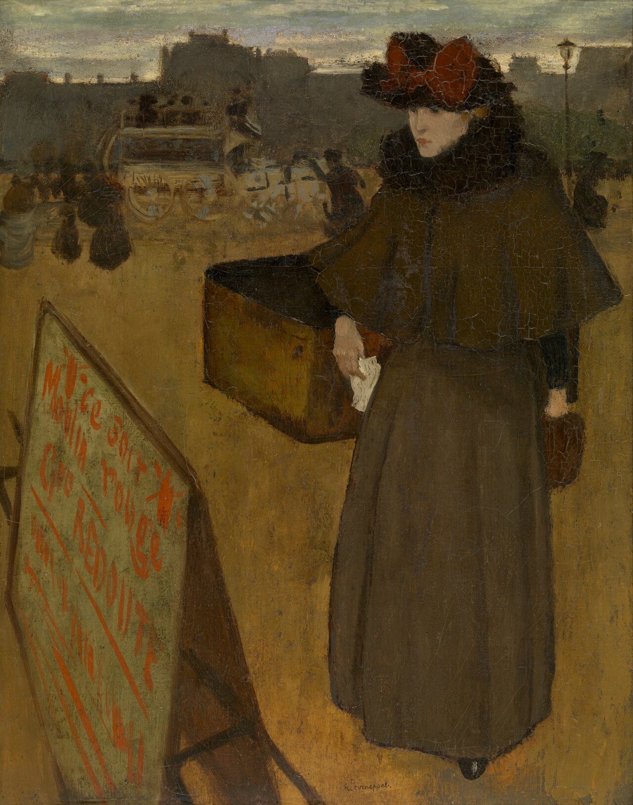 The running girl by Henri Evenepoel