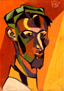 Self-portrait by Henri Gaudier-Brzeska