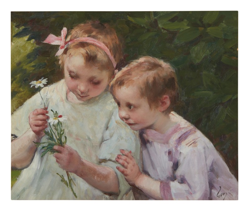 Fleurs Pour Maman by Henri Jules Jean Geoffroy