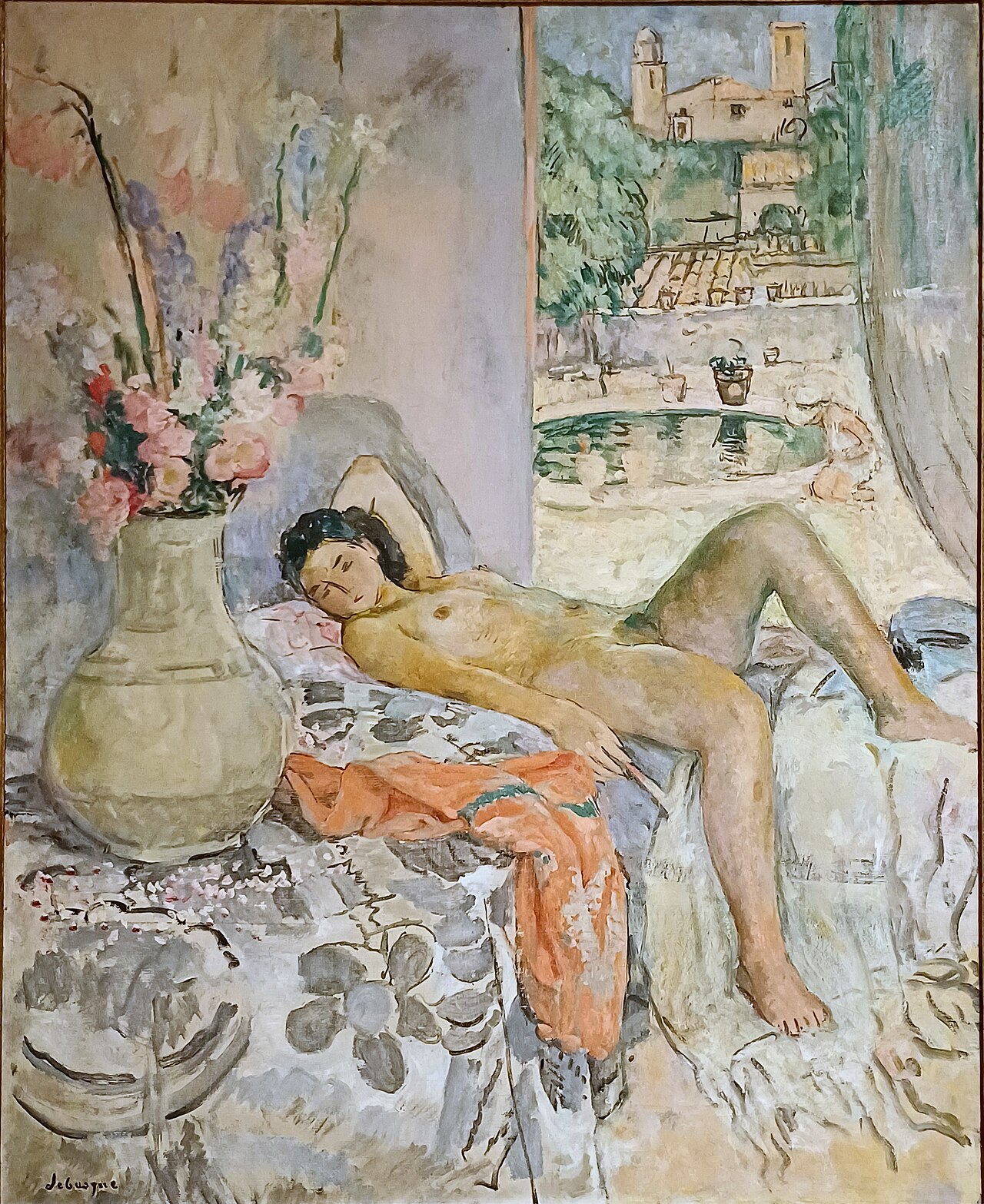 Reclining Nude by Henri Lebasque