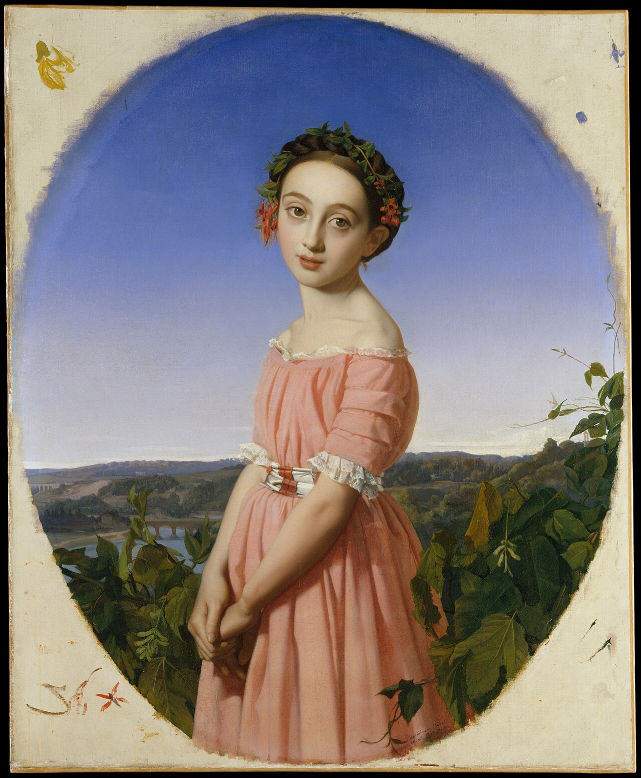 Faustine Léo (1832–1865) by Henri Lehmann