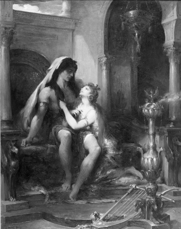 Samson and Delilah (Samson et Dalila) by Henri Leopold Levy