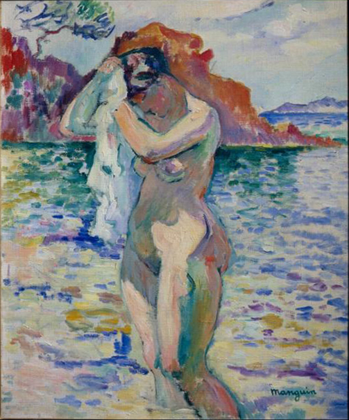 Woman Bather by Henri Manguin