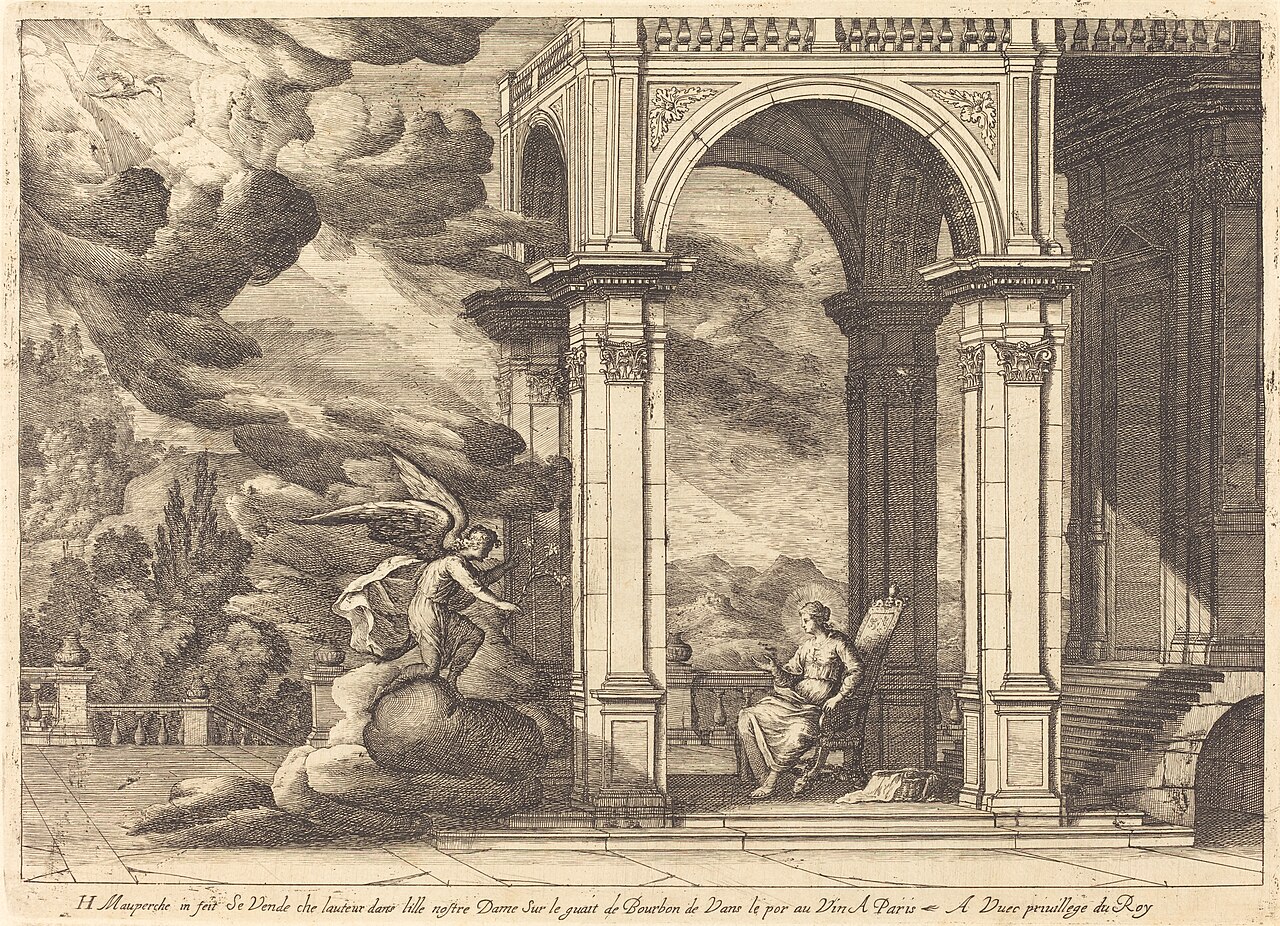 The Annunciation by Henri Mauperché