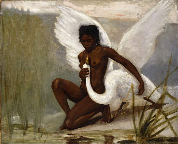 Leda and the Swan by Henri-Paul Motte