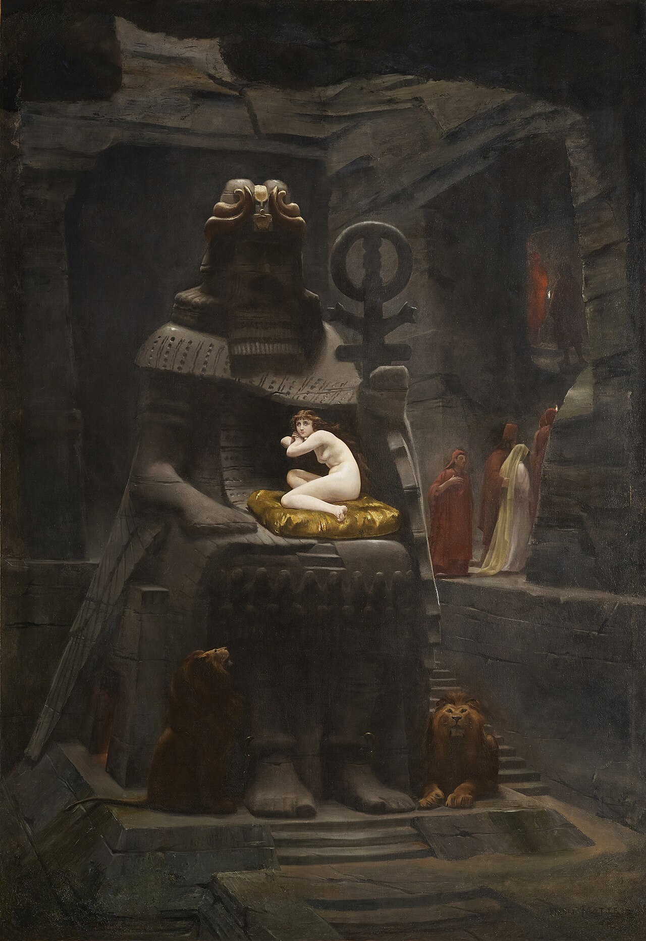 The Fiancée of Belus by Henri-Paul Motte