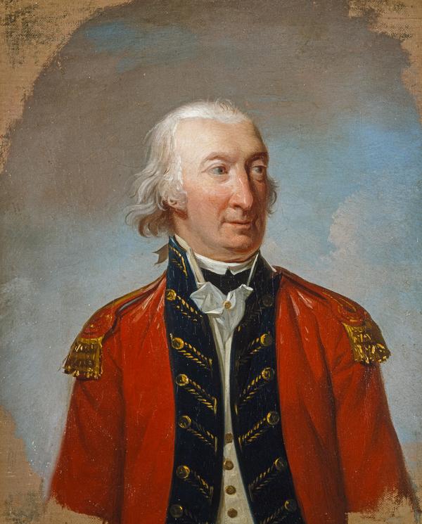 Lord Adam Gordon, c 1726 - 1801. General; Commander of forces in Scotland 1782 - 1798 by Henri-Pierre Danloux